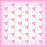 Background with pink and green pattern