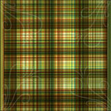Dark green, red and brown plaid background
