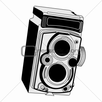 Vintage photographic camera