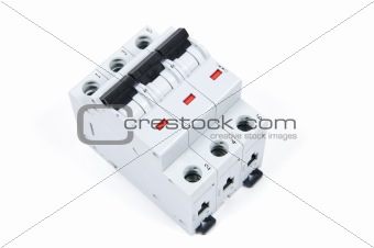 three phase safety switch in OFF position
