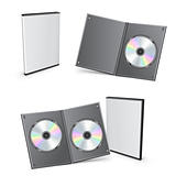 3d vector DVD boxes