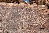 Ancient rock paintings ancient