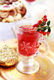 Hot wine cranberry punch 