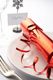 Place Setting With Christmas Cracker