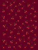 red cherry background