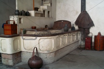 Chinese traditional style kitchen