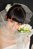  bride with a bouquet