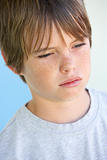 Portrait Of Boy Crying