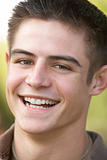 Portrait Of Teenage Boy Smiling
