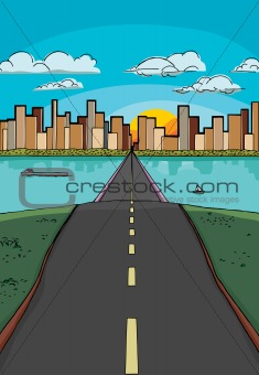 Road to a City