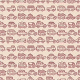 cartoon car seamless pattern