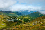 mountain scenery in Carpathians