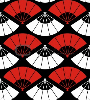 Japan fan abstract background