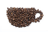 coffee beans mug