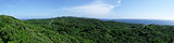 Panoramic view of Roatan Island