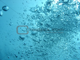 underwater bubbles