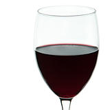 Glass of red wine 