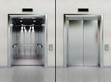 Open and closed elevator