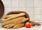 Appetizing homemade bread