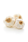 Garlic on white isolated background