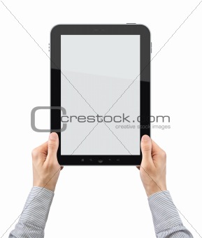 Holding Tablet PC