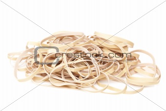 A tan rubber band