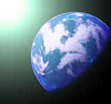 illustration of planet