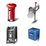 Mailbox vector icons
