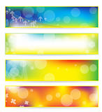 abstract colorful banners