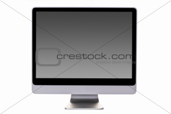 Aluminum Desktop Computer with flat screen