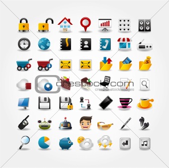 Internet & Website icons,Web Icons, icons Set
