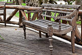 Old wooden chair 