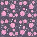 Abstract flower rose seamless pattern background