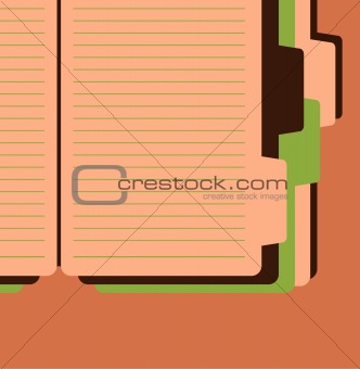 Background of paper sheets template easy to edit