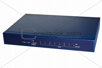 blue internet broadband router