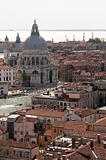 Aerial view of Venice city