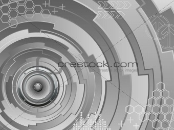 Abstract music background. Vector illustration.