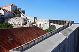 Old fortress wall of Dubrovnik
