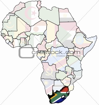 rsa on africa map