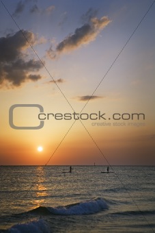 Calm Waters at Sunset, Florida