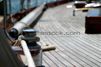 sail boat rope