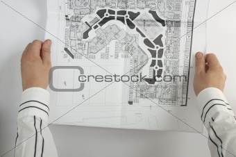 Sketch plan of building construction