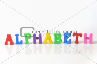 colorful plastic toy letters