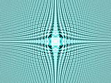 Light blue reticular fractal - wallpaper