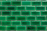 Green decorative tile