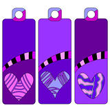 Lilac tag or bookmark collection
