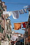 Laundry in Venice, Italy.