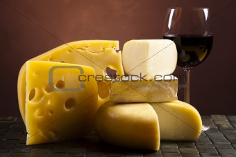 Cheese still life