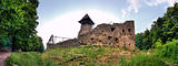 Nevitsky Castle ruins Ukraine Built in 13th century