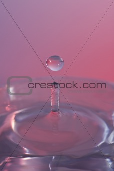 drop on water